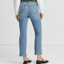 Women's Recover Denim High Rise Kick Flare Crop Jeans