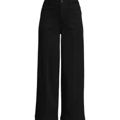 Women's Recover Denim High Rise Patch Pocket Extra Wide Leg Crop Jeans