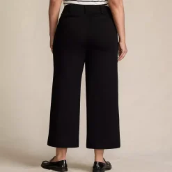 Women's Recover Denim High Rise Patch Pocket Extra Wide Leg Crop Jeans