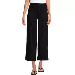 Women's Recover Denim High Rise Patch Pocket Extra Wide Leg Crop Jeans