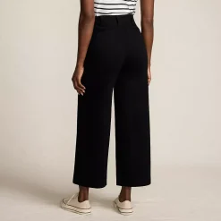 Women's Recover Denim High Rise Patch Pocket Extra Wide Leg Crop Jeans