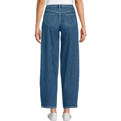 Women's Recover High Rise Barrel Leg Ankle Jeans