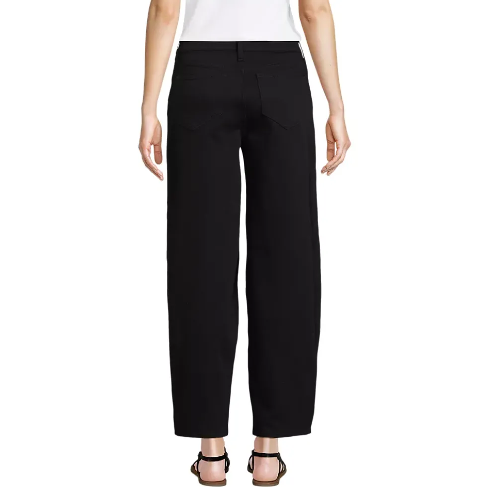 Women's Recover High Rise Barrel Leg Ankle Jeans