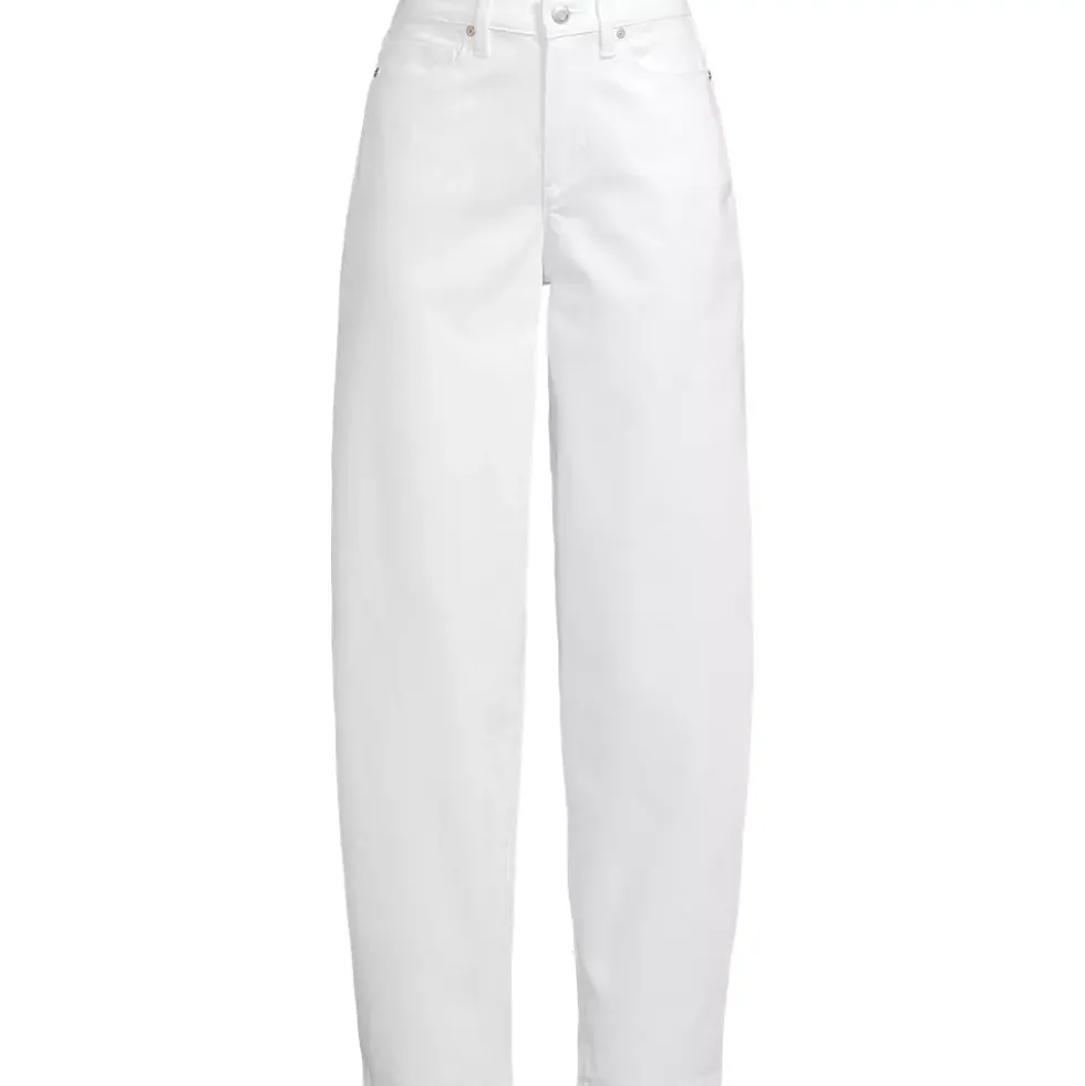 Women's Recover High Rise Barrel Leg Ankle Jeans