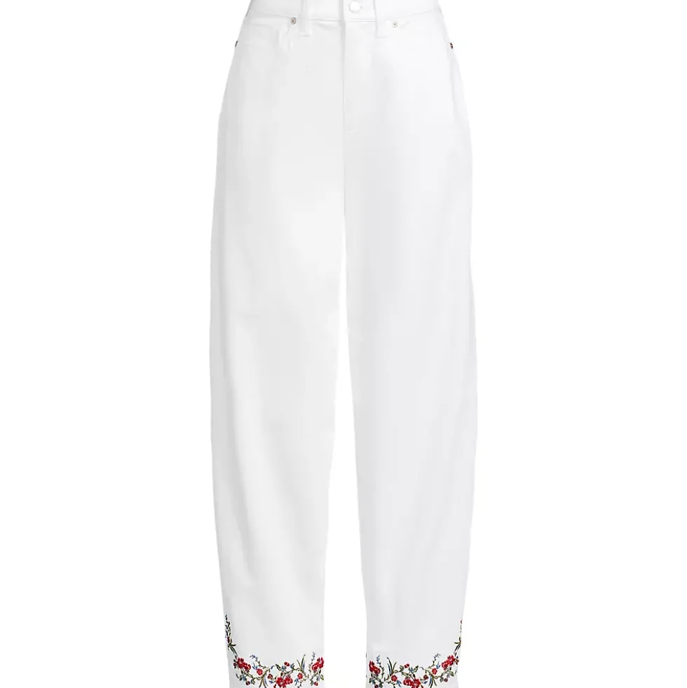 Women's Recover High Rise Barrel Leg Ankle Jeans