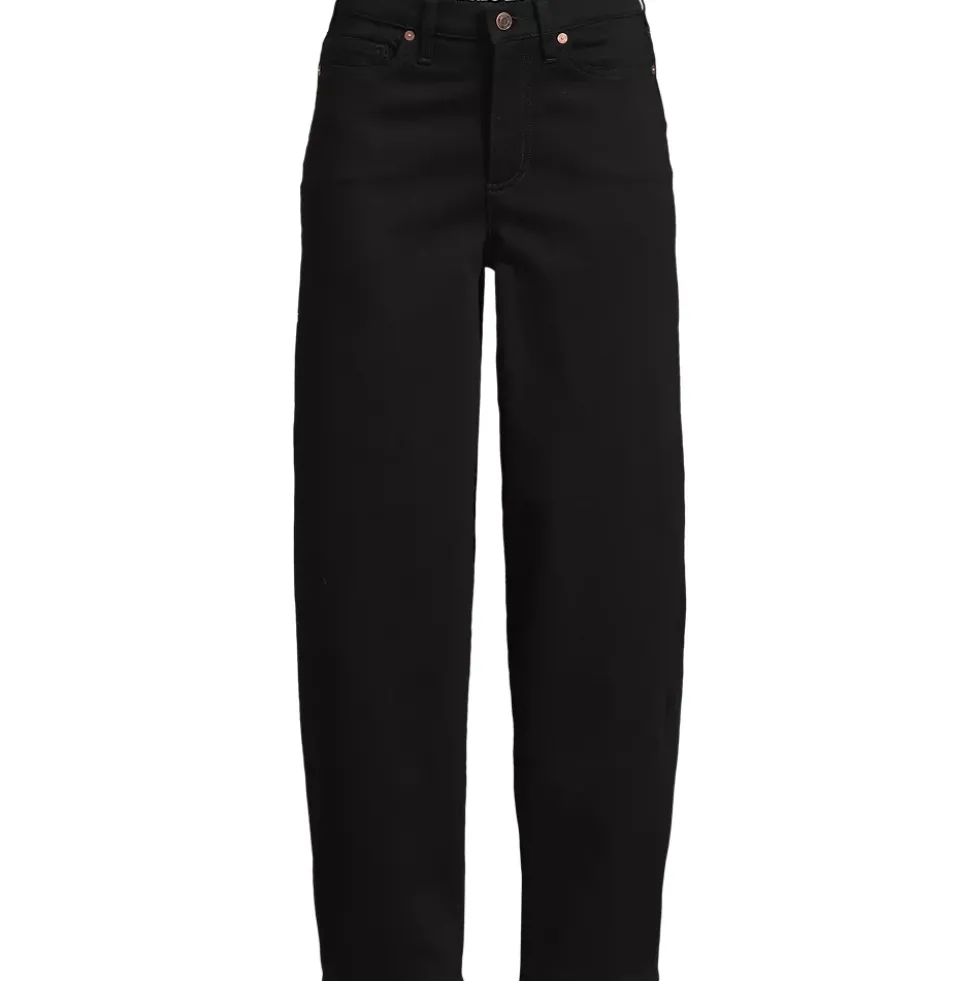 Women's Recover High Rise Barrel Leg Ankle Jeans