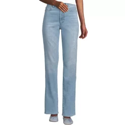 Women's Recover High Rise Straight Leg Blue Jeans