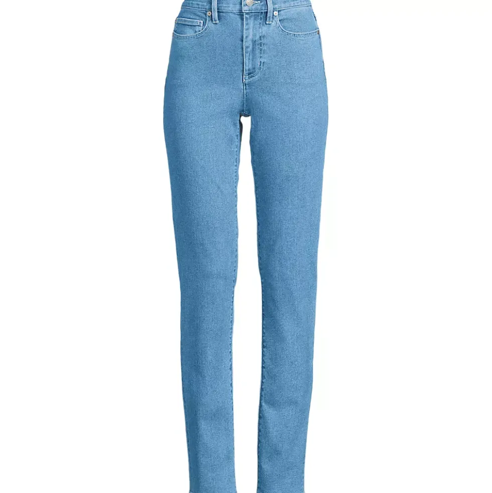 Women's Recover High Rise Straight Leg Blue Jeans