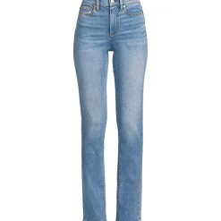 Women's Recover High Rise Straight Leg Blue Jeans