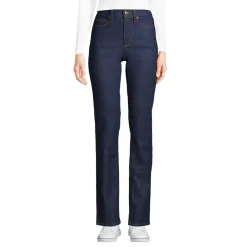 Women's Recover High Rise Straight Leg Blue Jeans