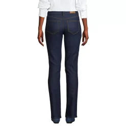 Women's Recover Mid Rise Straight Leg Blue Jeans
