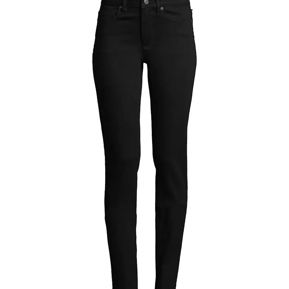 Women's Recover Mid Rise Straight Leg Blue Jeans