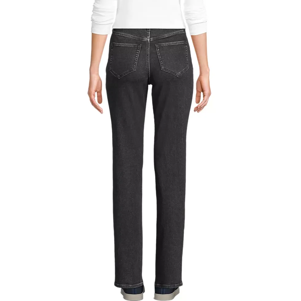 Women's Recycled Denim High Rise Straight Leg Jeans