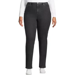 Women's Recycled Denim High Rise Straight Leg Jeans