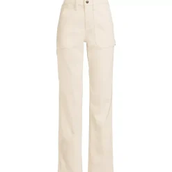 Women's Recycled Denim High Rise Straight Leg Utility Jeans