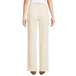 Women's Recycled Denim High Rise Straight Leg Utility Jeans