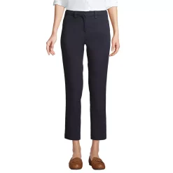 Women's Regular Mid Rise Chino Crop Pants