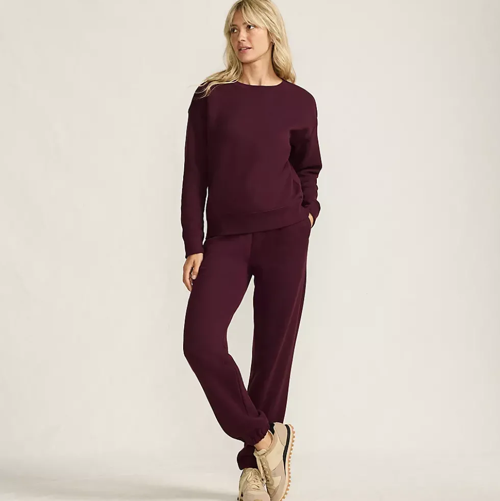 Women's Relaxed Serious Sweats Long Sleeve Crewneck Sweatshirt