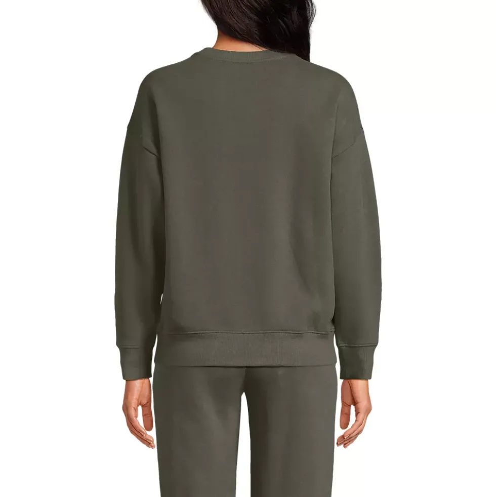 Women's Relaxed Serious Sweats Long Sleeve Crewneck Sweatshirt