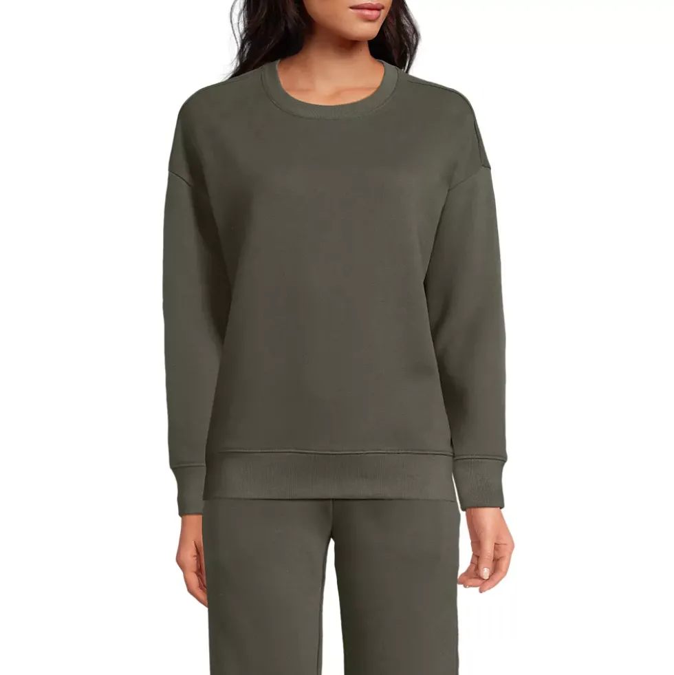 Women's Relaxed Serious Sweats Long Sleeve Crewneck Sweatshirt