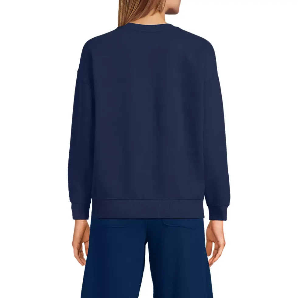 Women's Relaxed Serious Sweats Long Sleeve Crewneck Sweatshirt