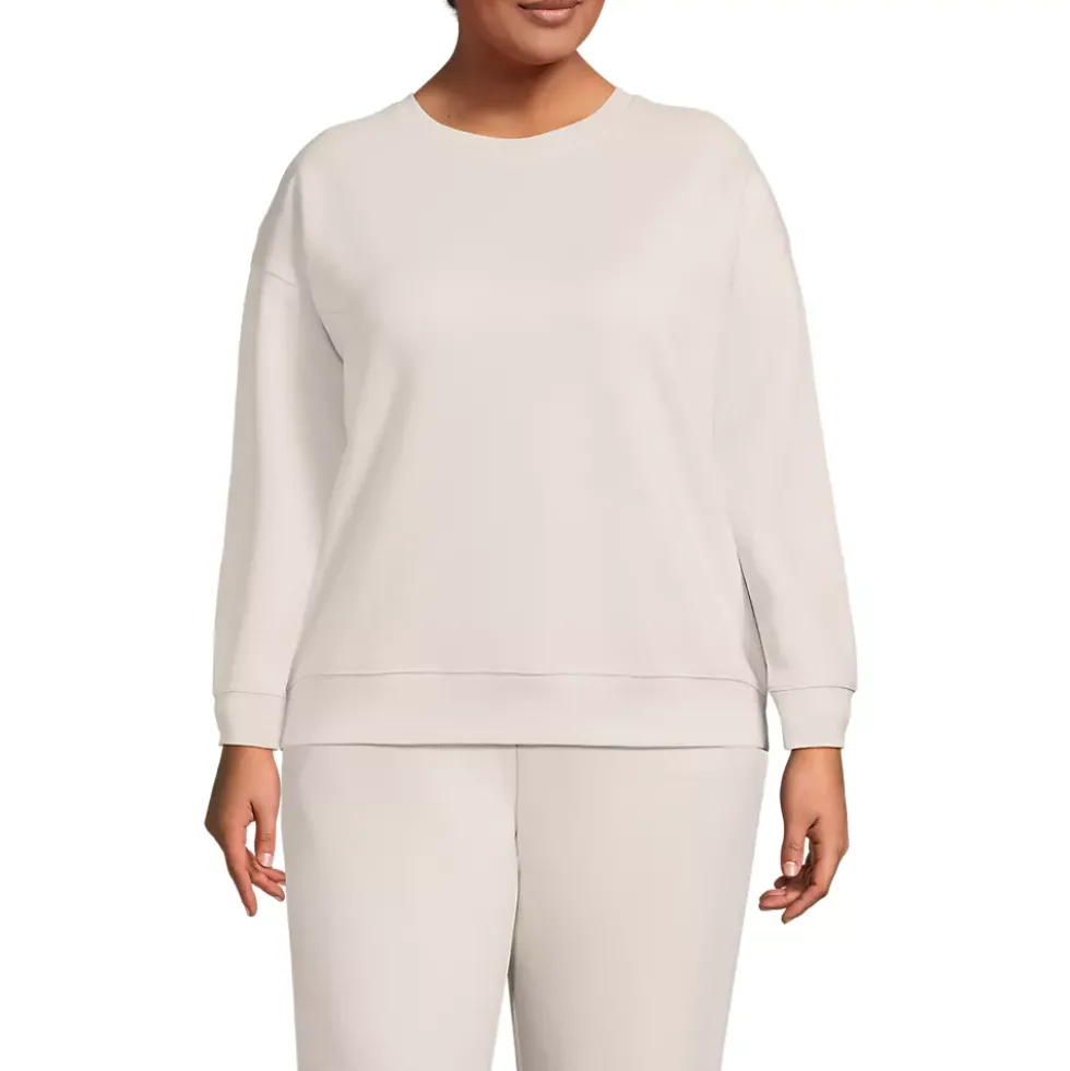Women's Relaxed Serious Sweats Long Sleeve Crewneck Sweatshirt