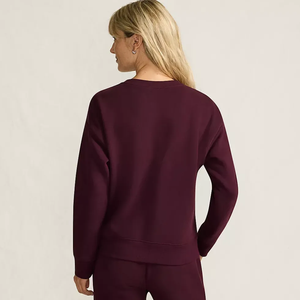 Women's Relaxed Serious Sweats Long Sleeve Crewneck Sweatshirt