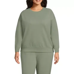 Women's Relaxed Serious Sweats Long Sleeve Crewneck Sweatshirt