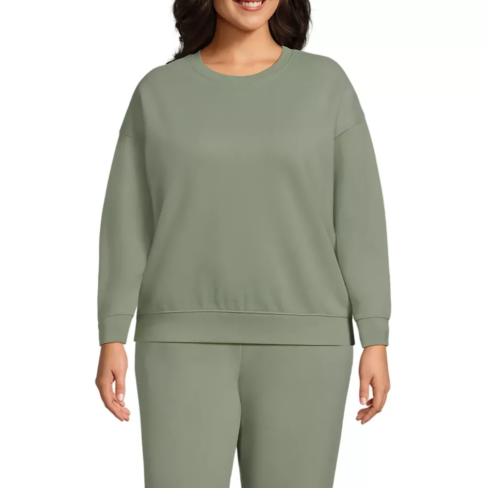 Women's Relaxed Serious Sweats Long Sleeve Crewneck Sweatshirt