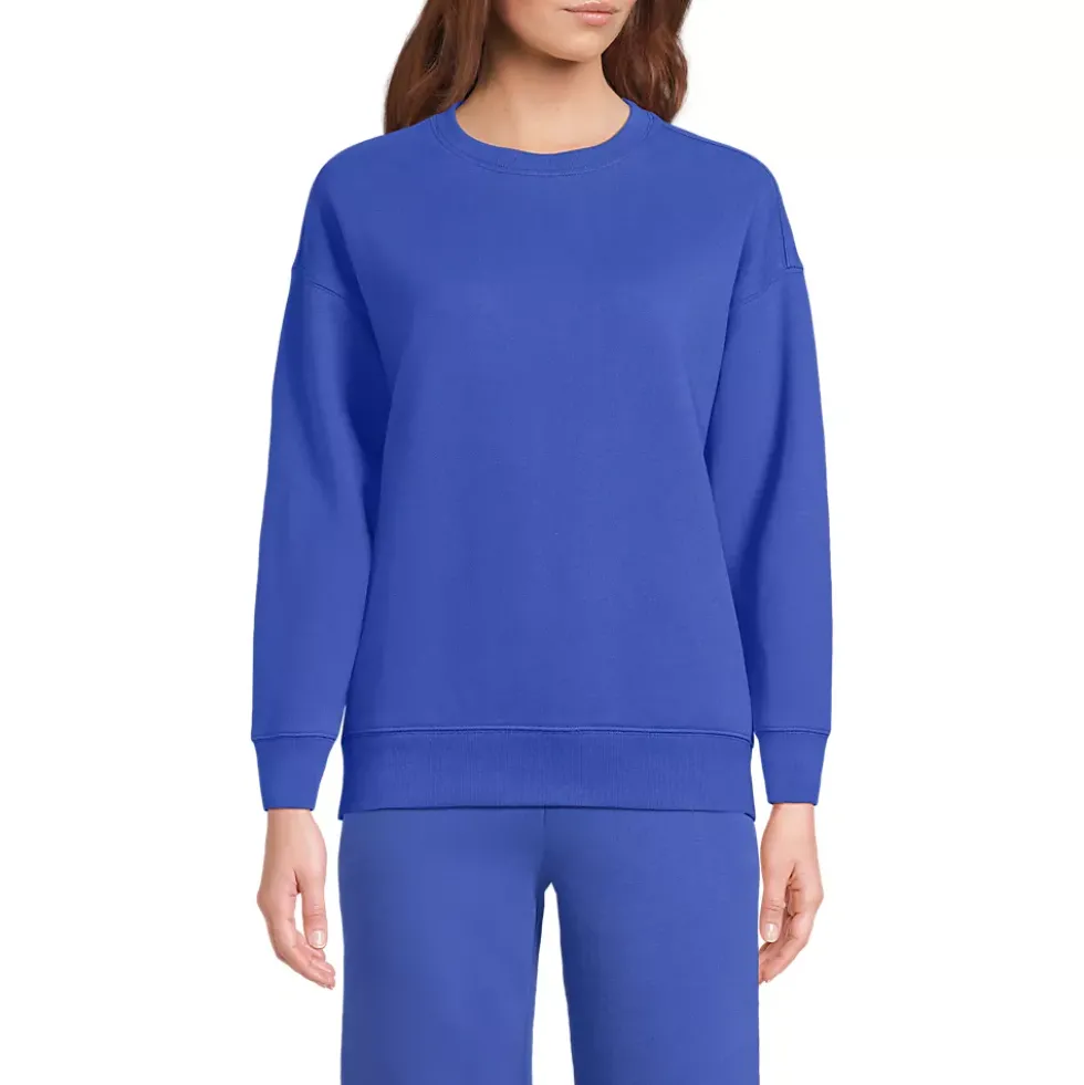 Women's Relaxed Serious Sweats Long Sleeve Crewneck Sweatshirt