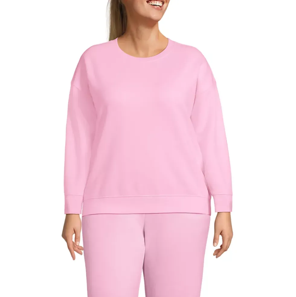 Women's Relaxed Serious Sweats Long Sleeve Crewneck Sweatshirt