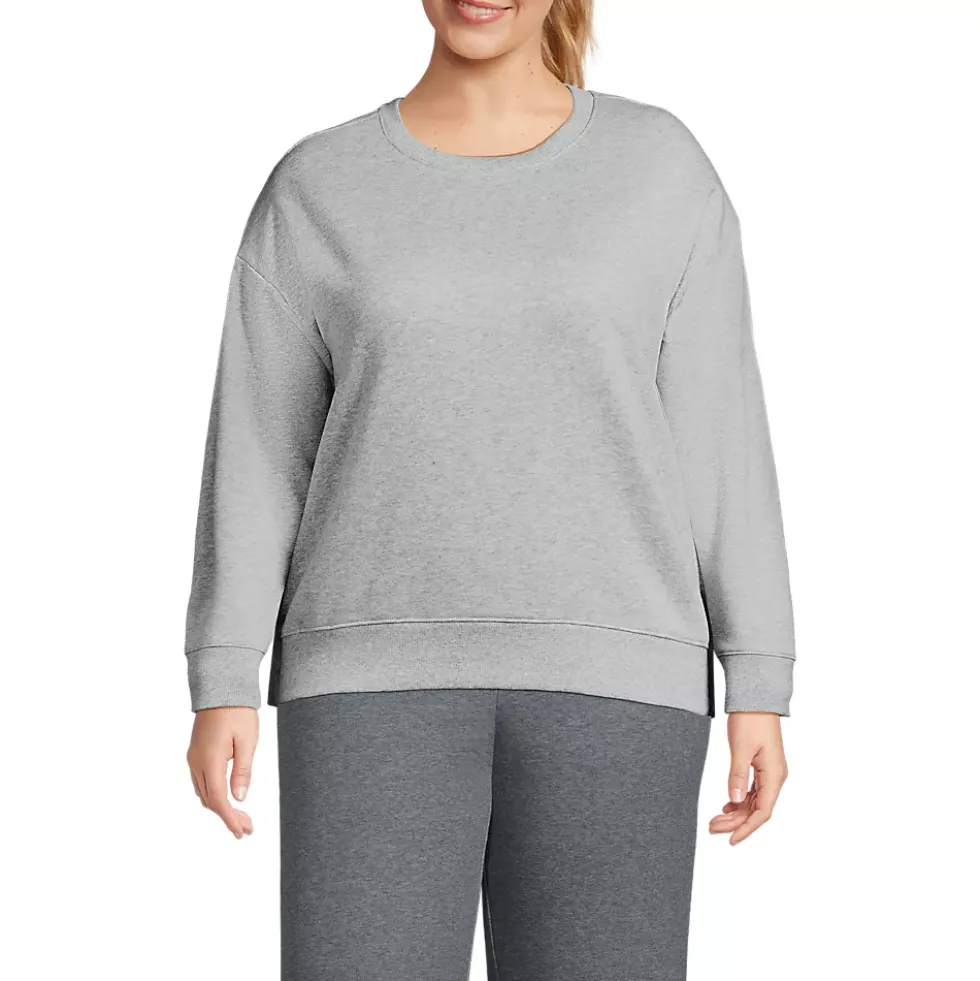 Women's Relaxed Serious Sweats Long Sleeve Crewneck Sweatshirt