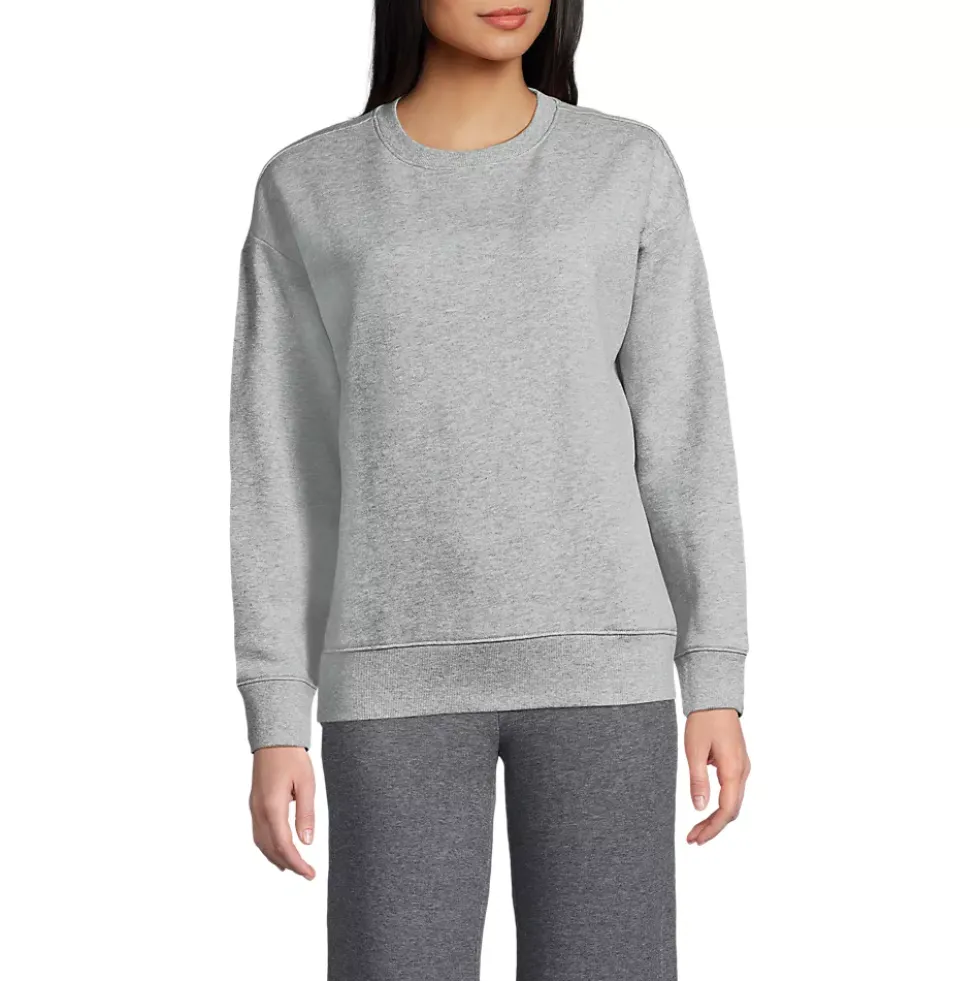 Women's Relaxed Serious Sweats Long Sleeve Crewneck Sweatshirt