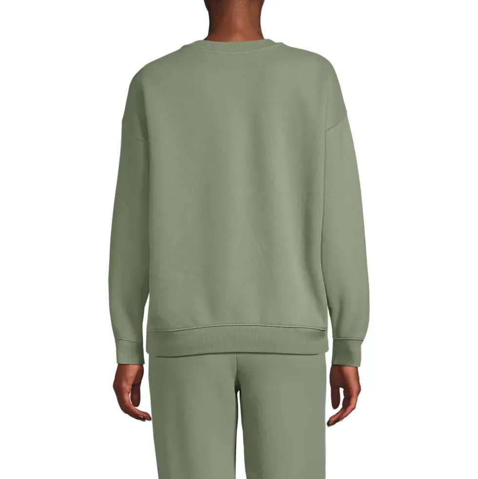 Women's Relaxed Serious Sweats Long Sleeve Crewneck Sweatshirt