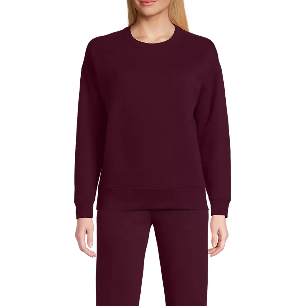Women's Relaxed Serious Sweats Long Sleeve Crewneck Sweatshirt