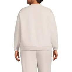 Women's Relaxed Serious Sweats Long Sleeve Crewneck Sweatshirt