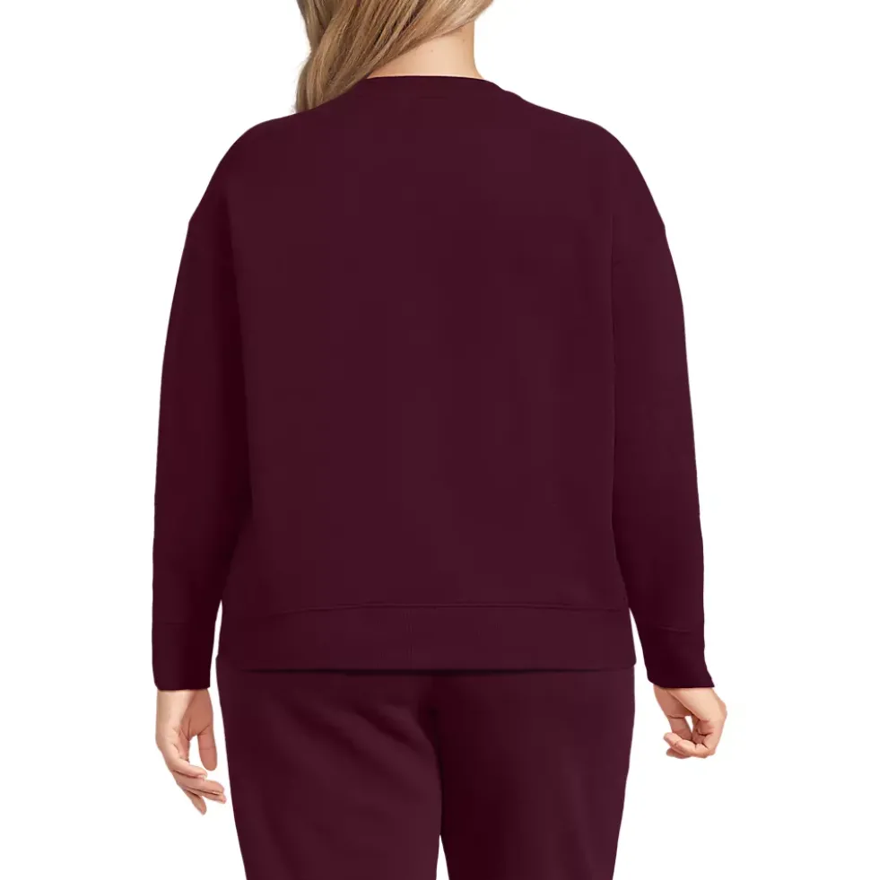 Women's Relaxed Serious Sweats Long Sleeve Crewneck Sweatshirt