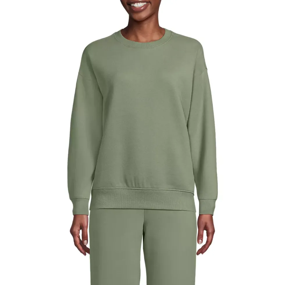 Women's Relaxed Serious Sweats Long Sleeve Crewneck Sweatshirt