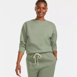 Women's Relaxed Serious Sweats Long Sleeve Crewneck Sweatshirt