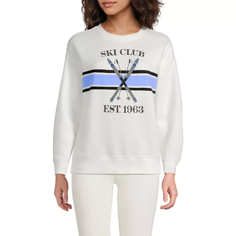 Women's Relaxed Serious Sweats Long Sleeve Crewneck Sweatshirt
