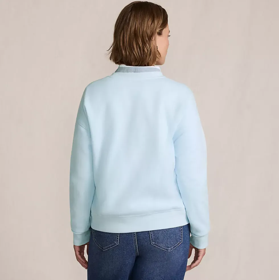 Women's Relaxed Serious Sweats Long Sleeve Crewneck Sweatshirt