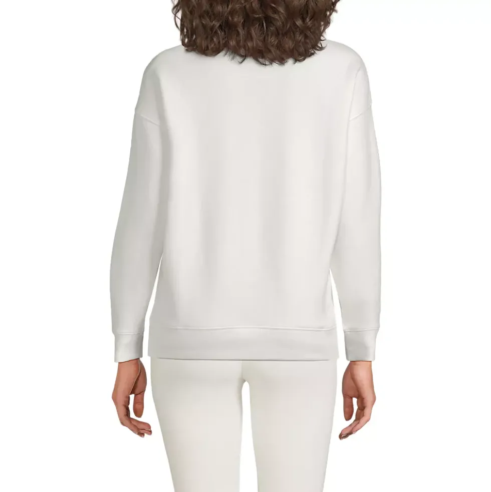 Women's Relaxed Serious Sweats Long Sleeve Crewneck Sweatshirt