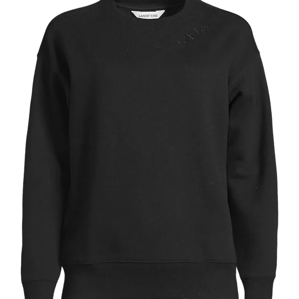 Women's Relaxed Serious Sweats Long Sleeve Crewneck Sweatshirt