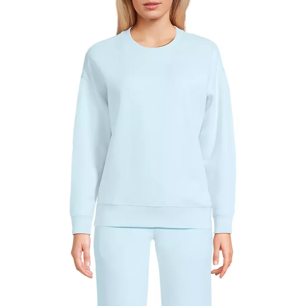 Women's Relaxed Serious Sweats Long Sleeve Crewneck Sweatshirt