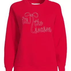 Women's Relaxed Serious Sweats Long Sleeve Crewneck Sweatshirt