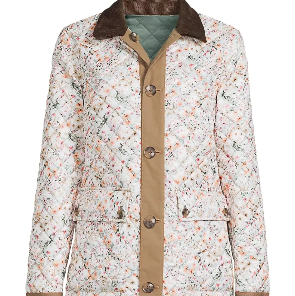 Women's Reversible Barn Quilted Insulated Jacket