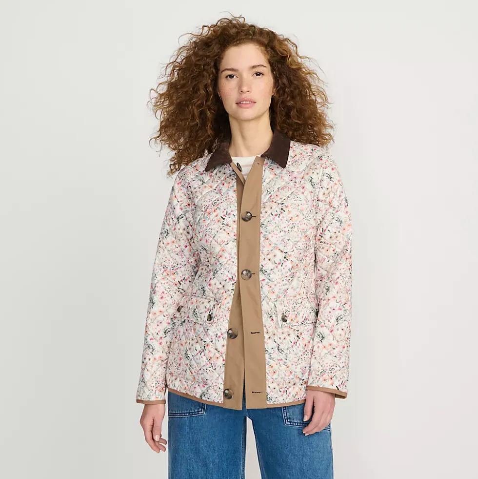 Women's Reversible Barn Quilted Insulated Jacket