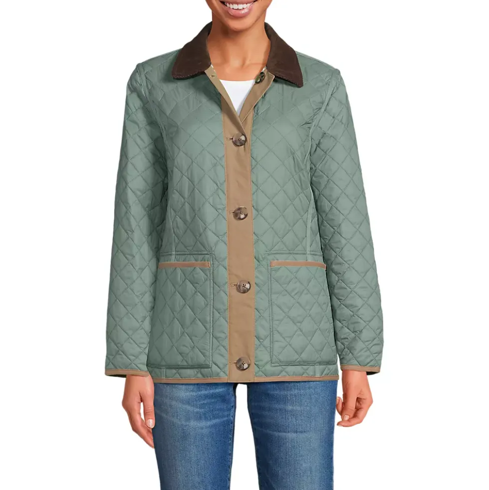 Women's Reversible Barn Quilted Insulated Jacket