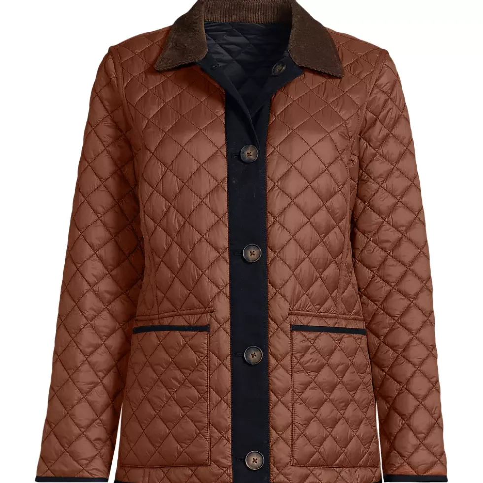 Women's Reversible Barn Quilted Insulated Jacket