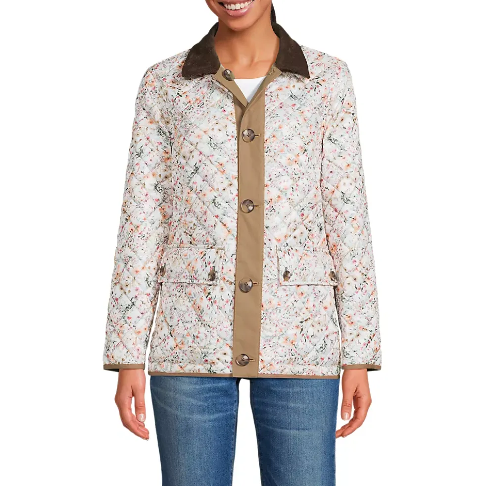 Women's Reversible Barn Quilted Insulated Jacket